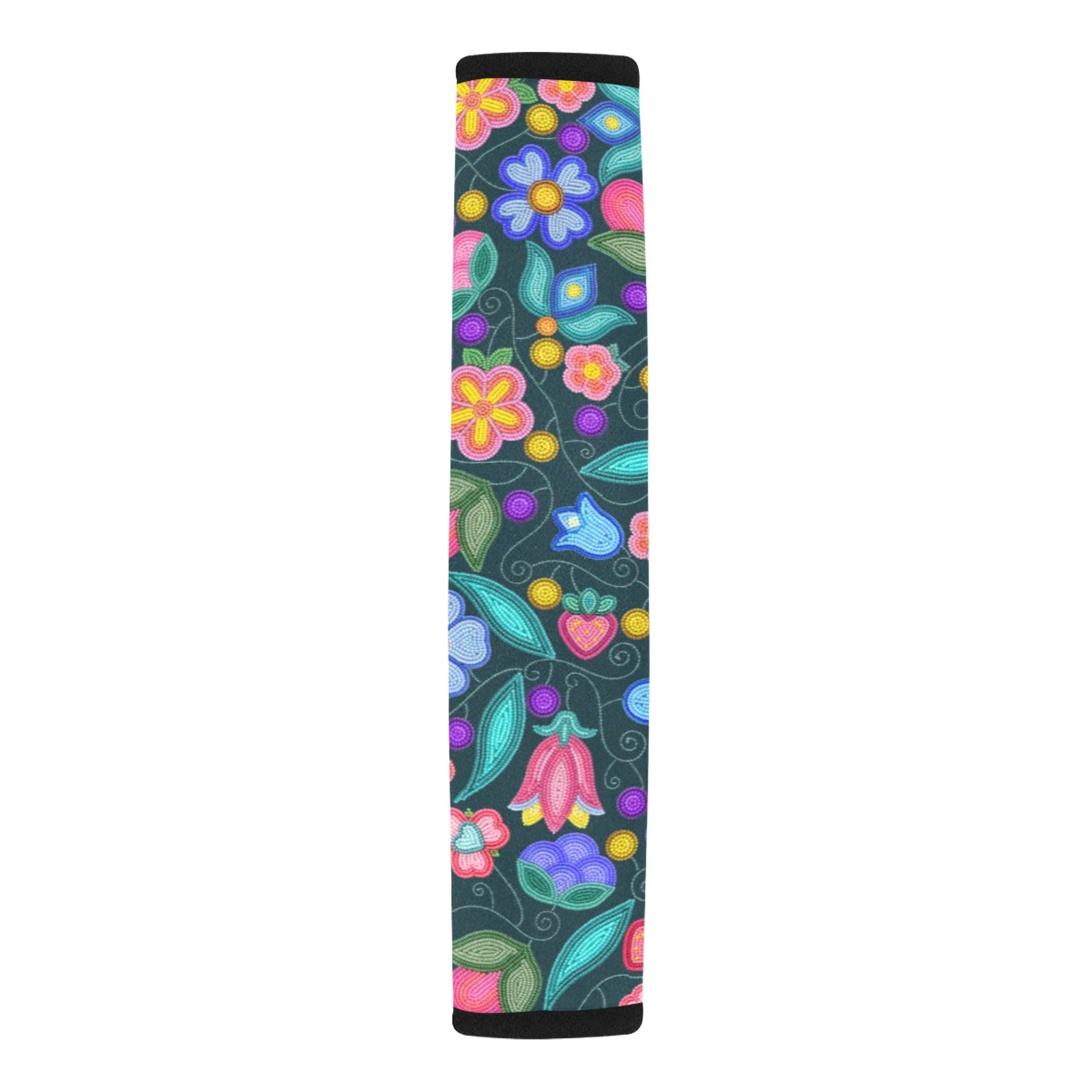 Sweet Offering Dark Teal Car Seat Belt Cover 7''x12.6'' (Pack of 2)