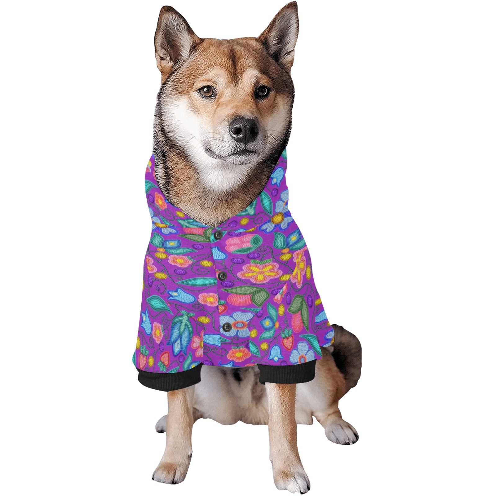 Sweet Offering Purple Pet Dog Hoodie