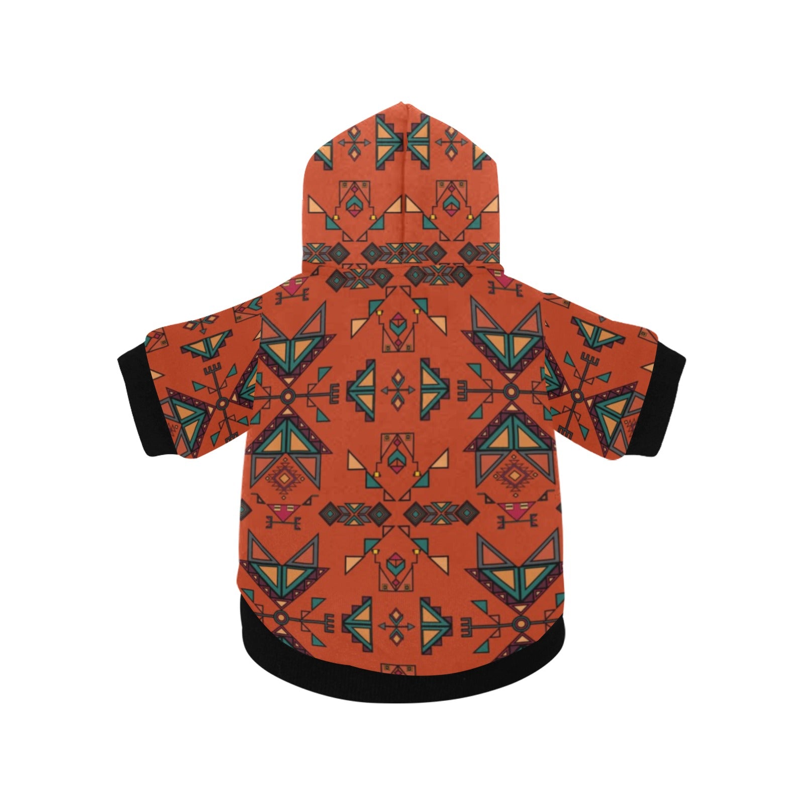 Arrow dawn Orange Pet Dog Hoodie