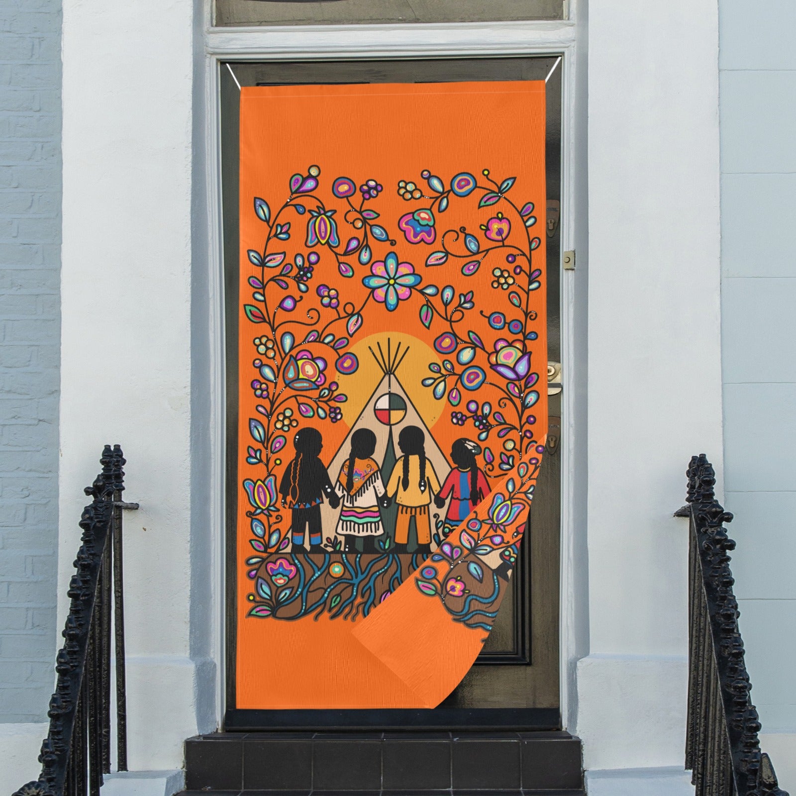 Rooted in Culture Door Banner