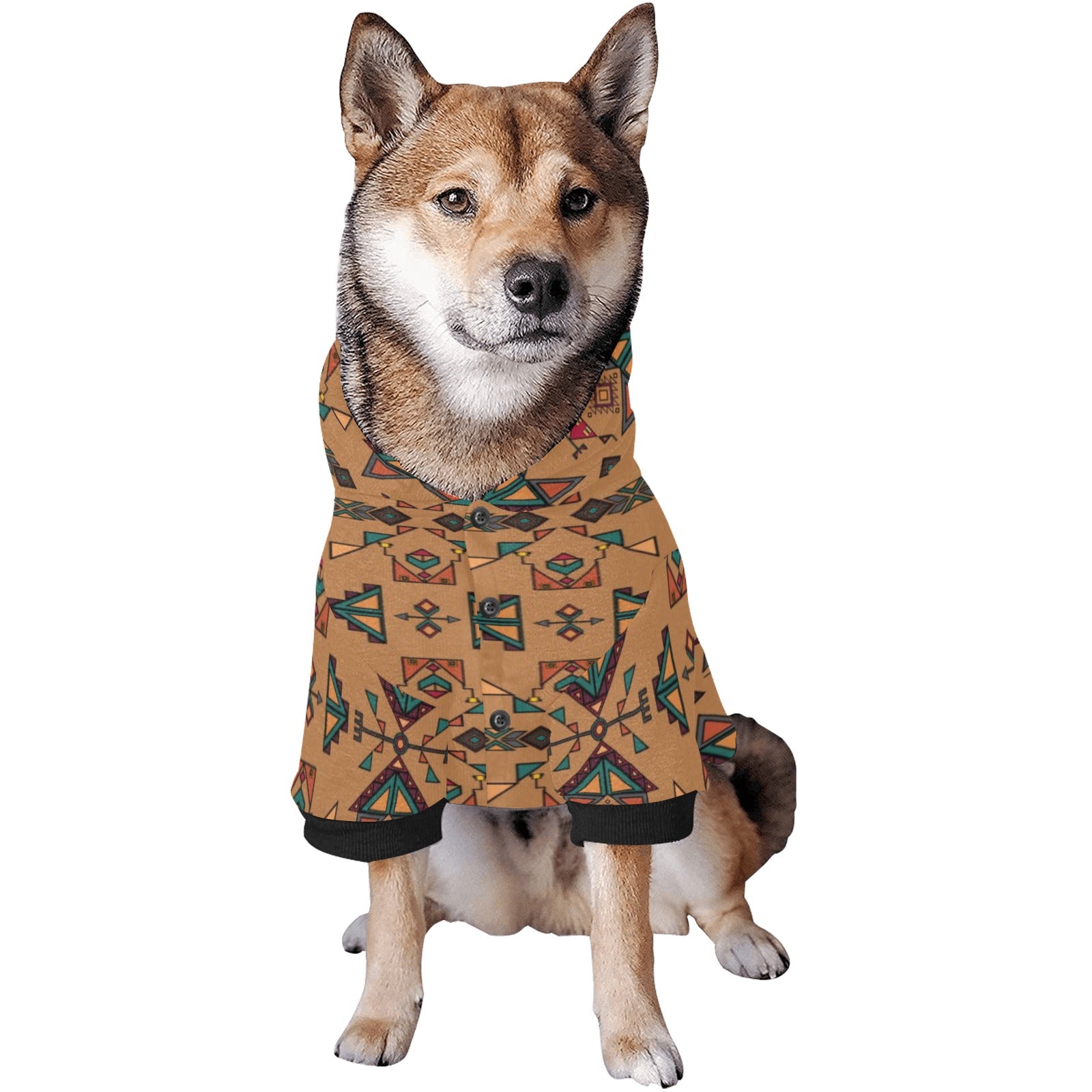 Arrow dawn Brown Pet Dog Hoodie