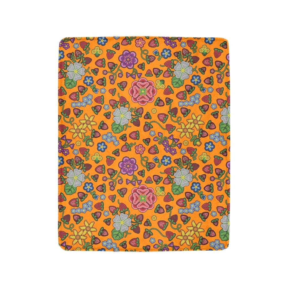 Berry Pop Carrot Ultra-Soft Micro Fleece Blanket 40"x50"