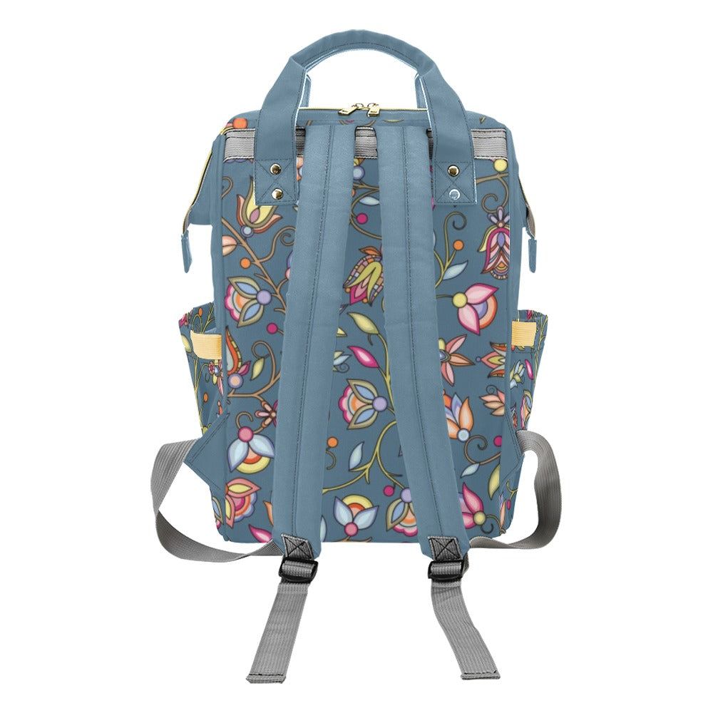 Buffalo Bloom Rainstorm Multi-Function Diaper Backpack/Diaper Bag