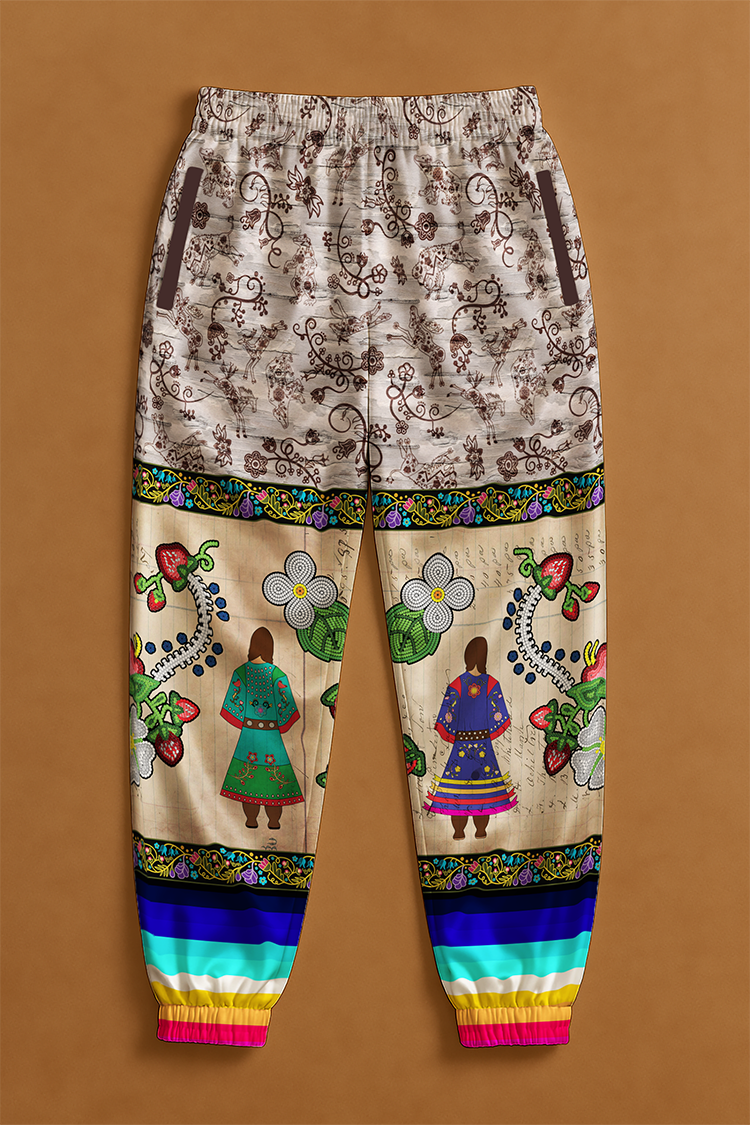 Aunties Gifts Ribbon Jogger Pants