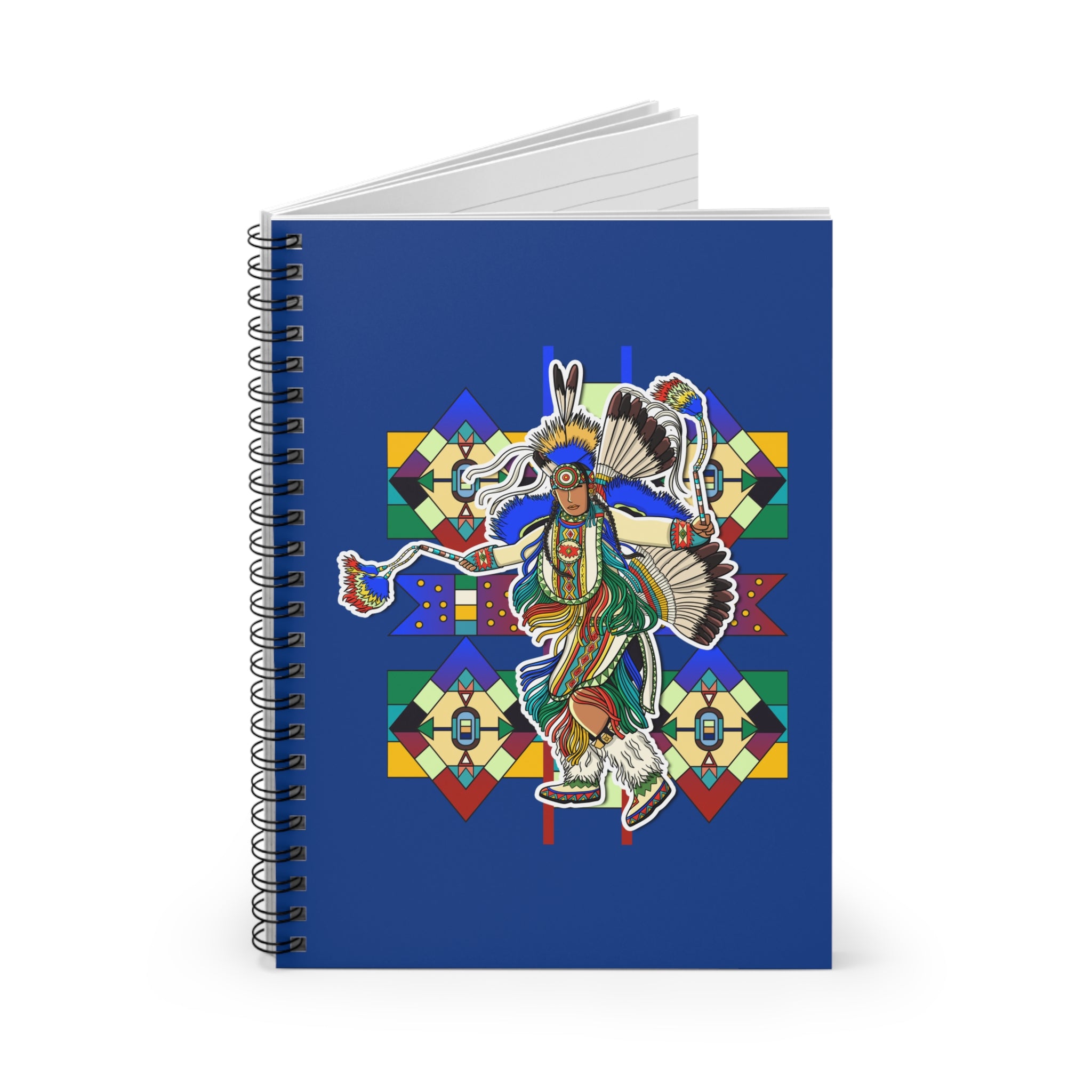 Fancy Dancer Men 4 Spiral Notebook