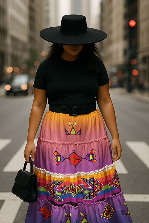 Spirit Arrow Three Tier Skirt
