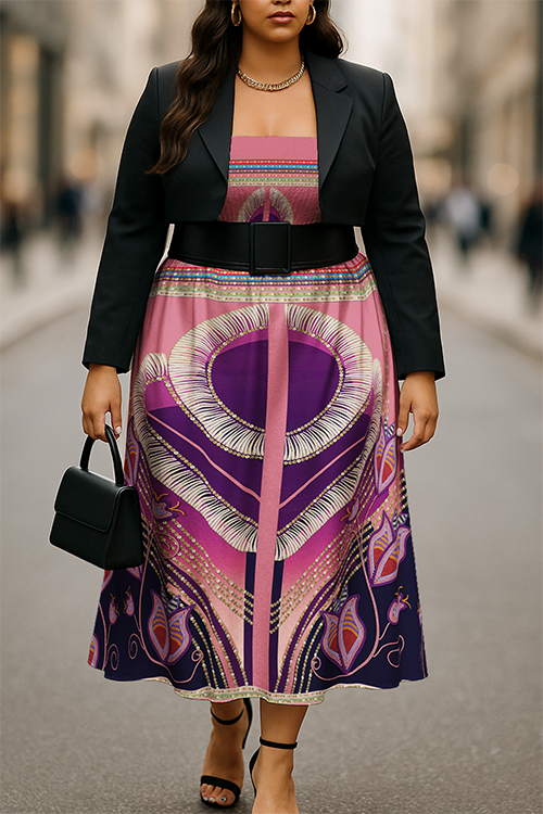 Dentalium Dreams Pink Smock Top Dress