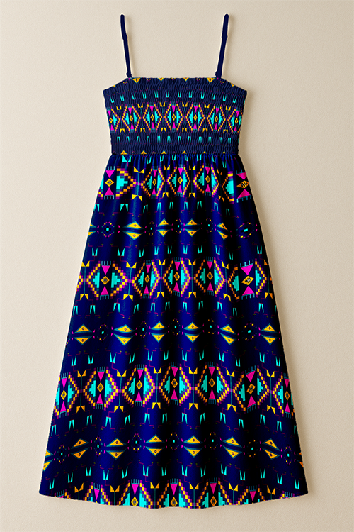 Rite of Passage Prairie Night Smock Top Dress