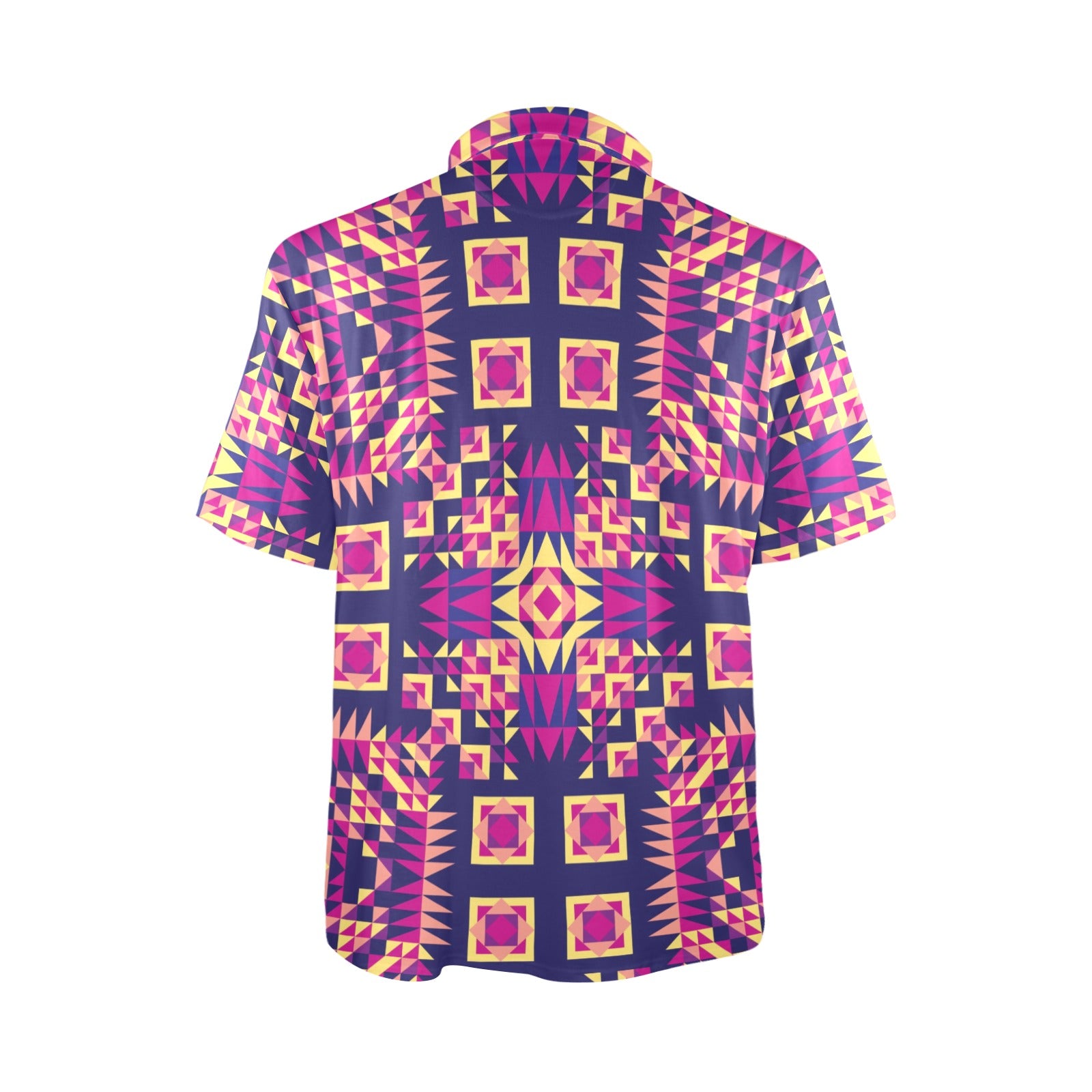 Kaleidoscope Bleu Polo Shirt