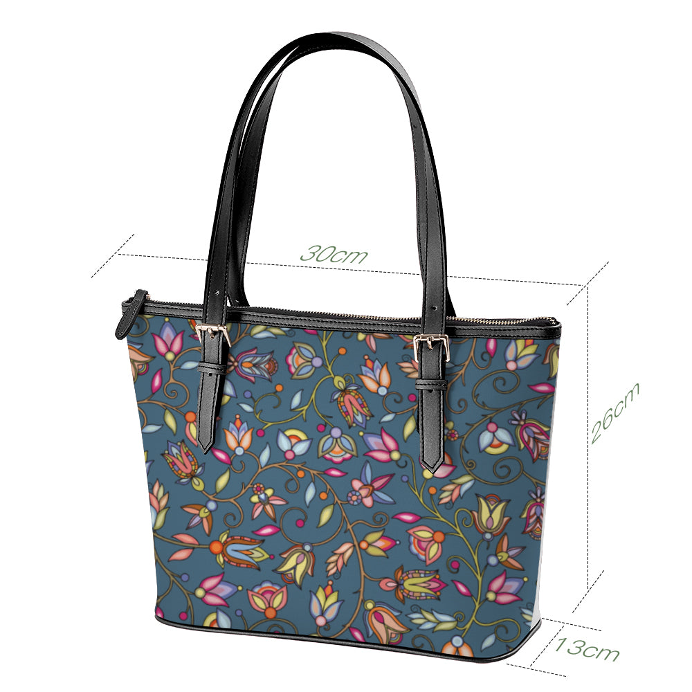 Buffalo Bloom Rainstorm Large Tote Shoulder Bag