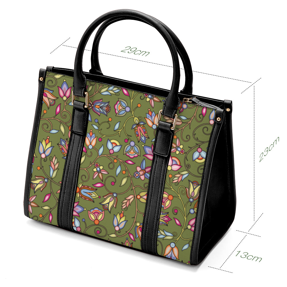 Buffalo Bloom Sage Hand or Shoulder Bag