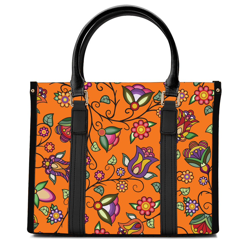 Heartbeat Petals ECM Orange Hand or Shoulder Bag