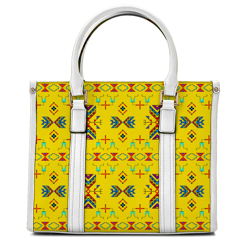 Rainy Chief Rainbow Yellow Hand or Shoulder Bag