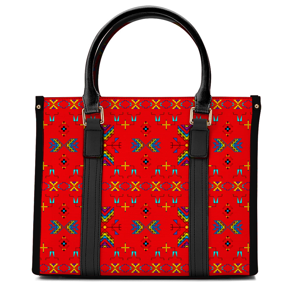 Rainy Chief Rainbow Red Hand or Shoulder Bag