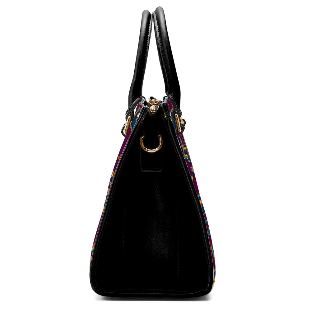 Travois Tipi Berry Hand or Shoulder Bag