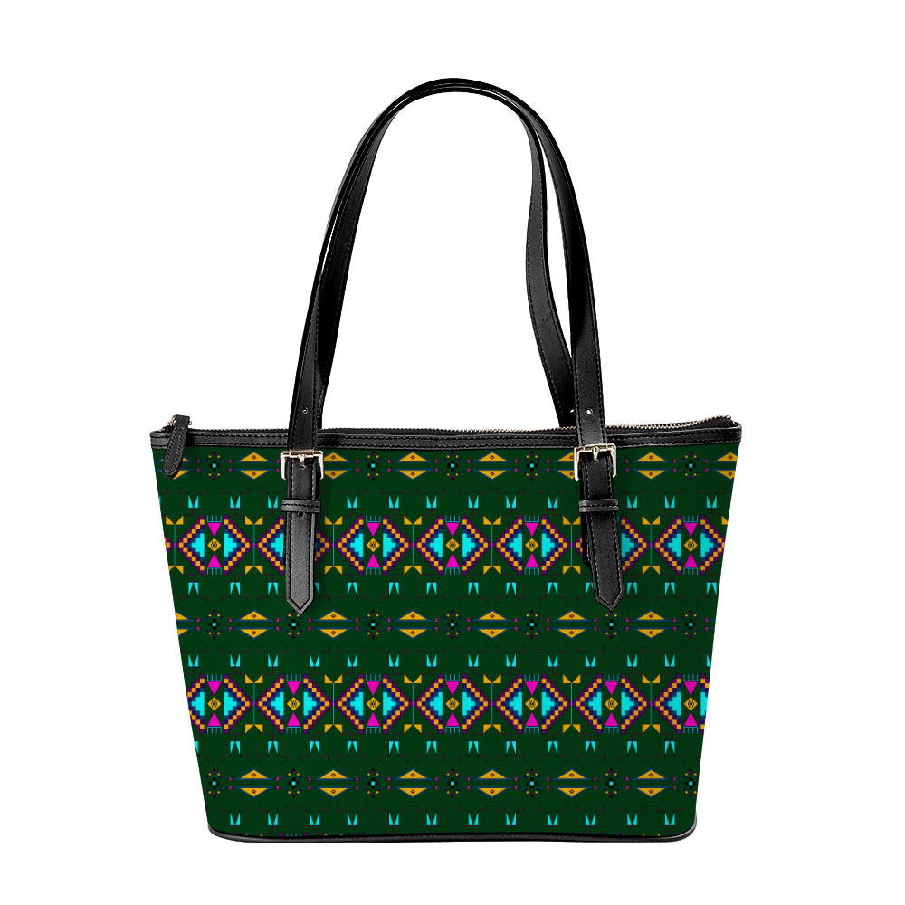 Rite of Passage Squash Leaf Large Tote Shoulder Bag