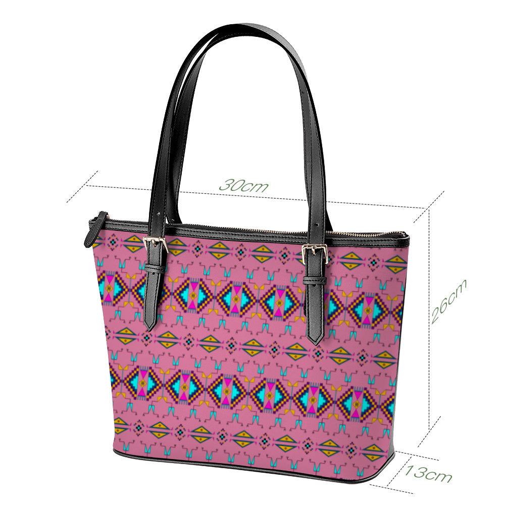 Rite of Passage Pink Large Tote Shoulder Bag