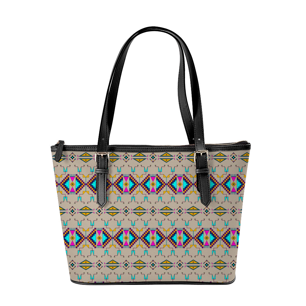 Rite of Passage Sand Large Tote Shoulder Bag