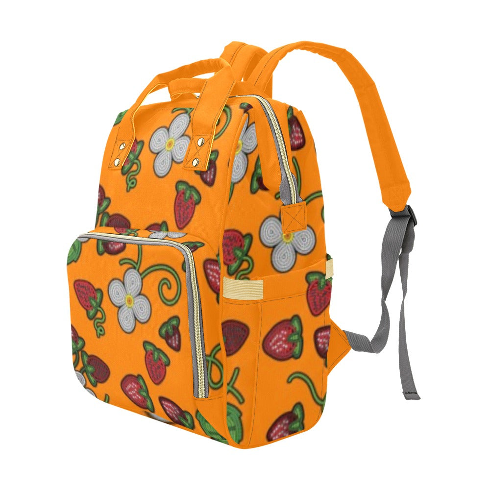 Strawberry Dreams Carrot Multi-Function Diaper Backpack/Diaper Bag