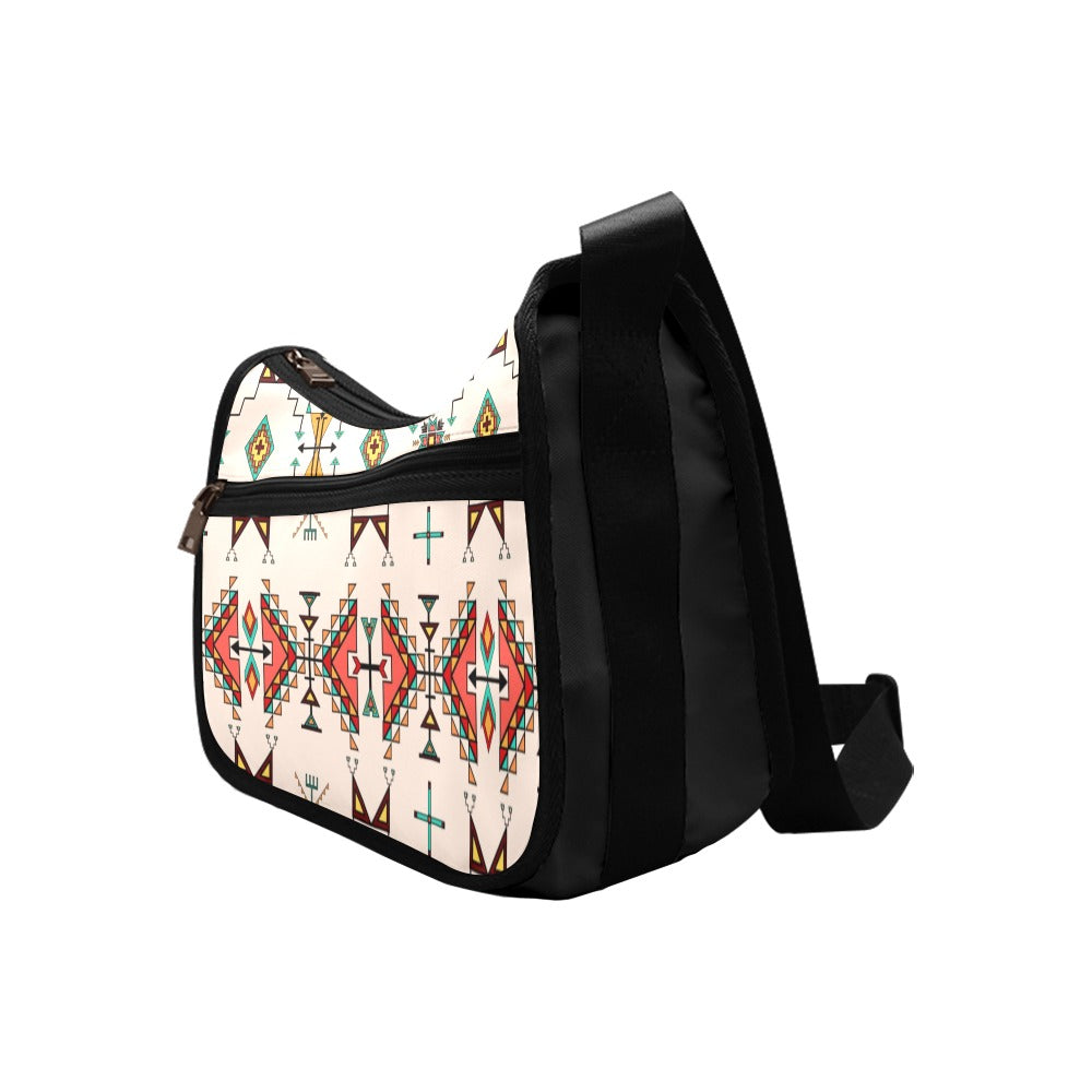 Thunder Flight Cream Crossbody Bag