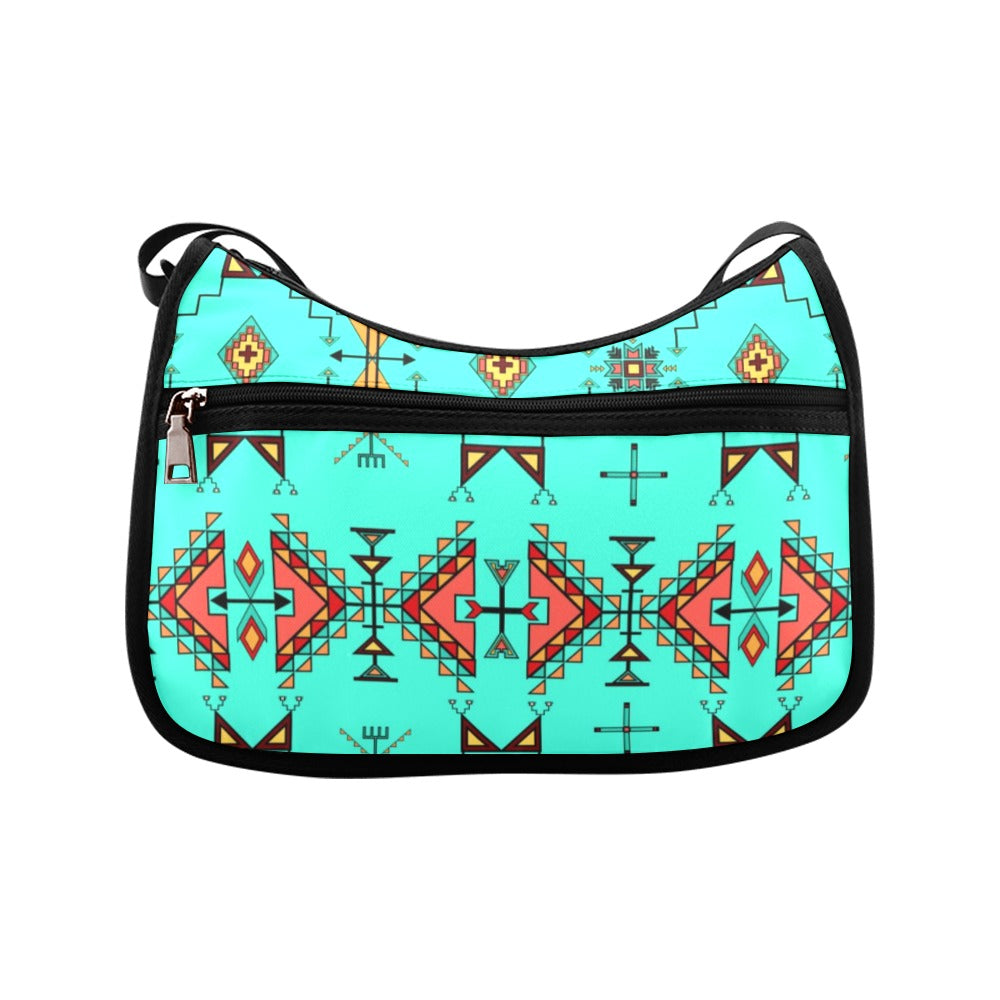 Thunder Flight Turquoise Crossbody Bag