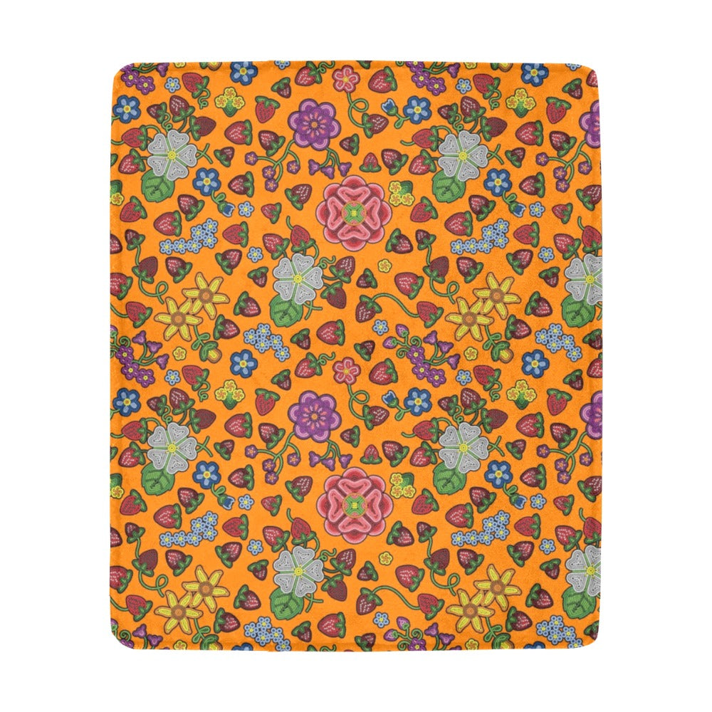Berry Pop Carrot Ultra-Soft Micro Fleece Blanket 50"x60"