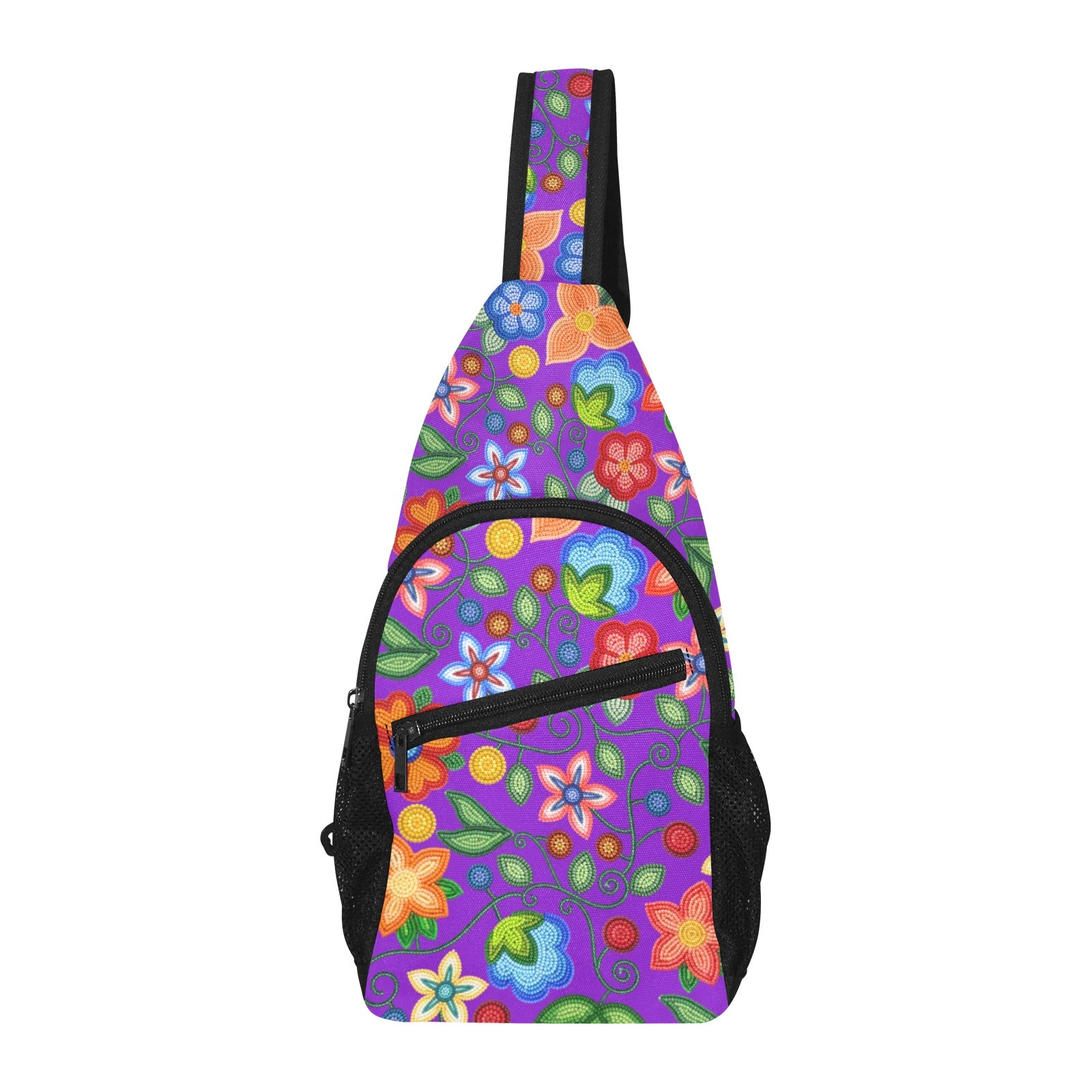 Morning Harmony Purple Chest Bag