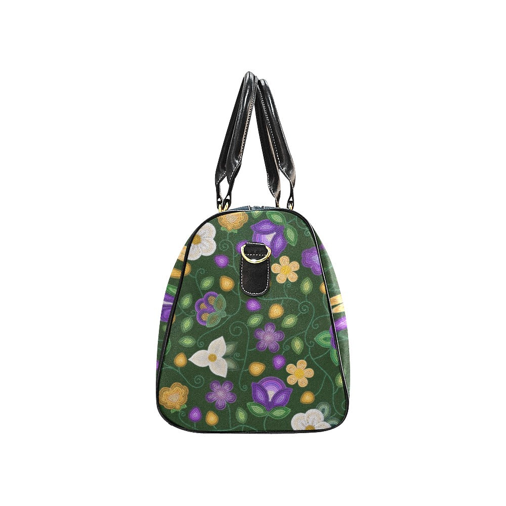 Midnight Moss Bloom Forest Waterproof Travel Bag/Small