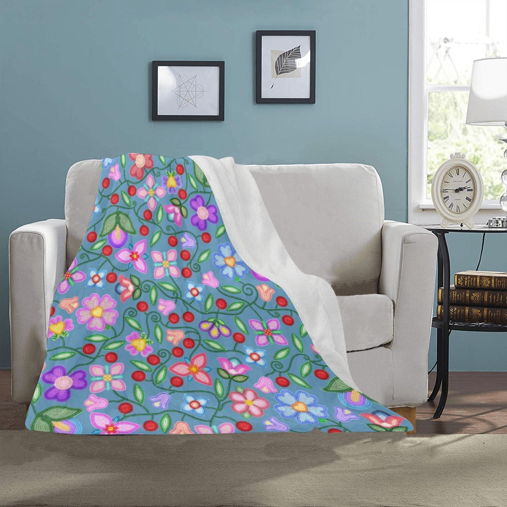 Petal Harmony River Ultra-Soft Micro Fleece Blanket 40"x50"