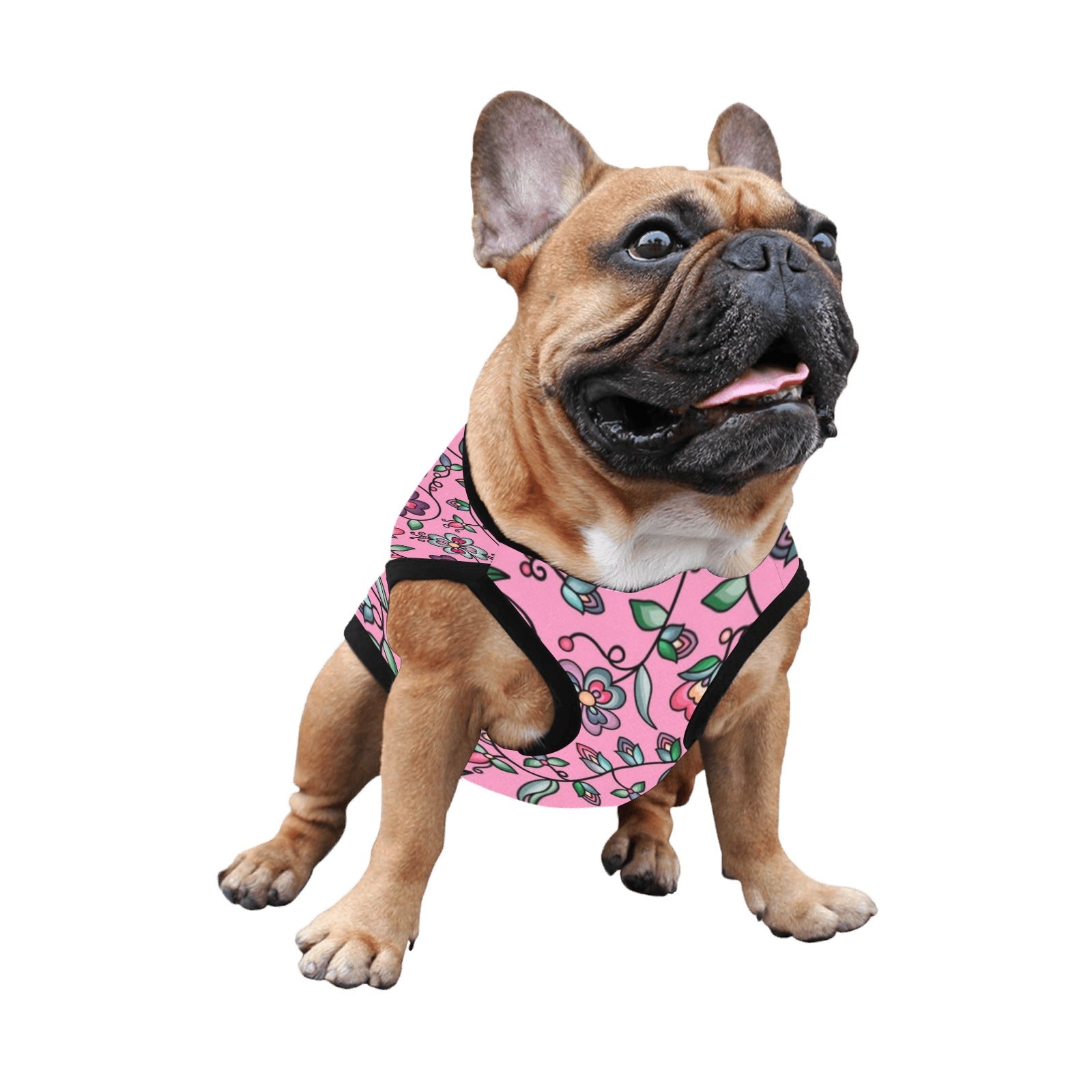 Amber Evening Garland Pink Pet Tank Top