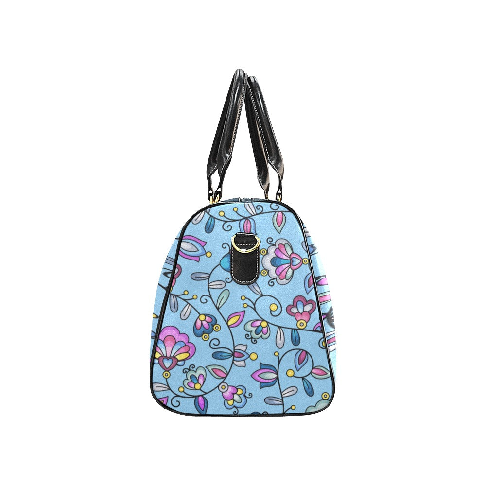 Autumn Bundle Blessing Blue Waterproof Travel Bag/Small