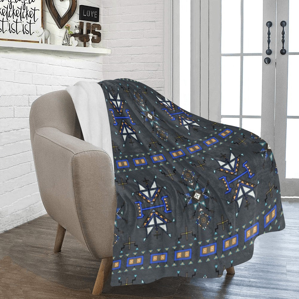 Eagle Strike Gray Ultra-Soft Micro Fleece Blanket 50"x60"