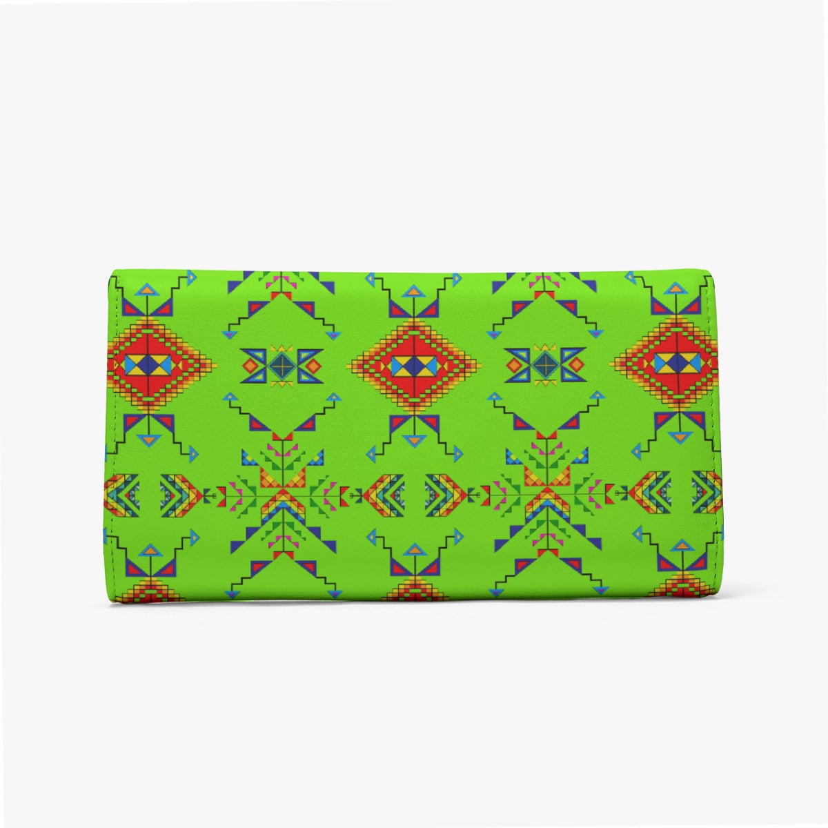 Buffalo Jump Neon Green Foldable Wallet