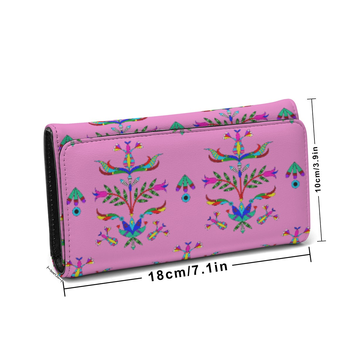 Dakota Damask Cheyenne Pink Foldable Wallet