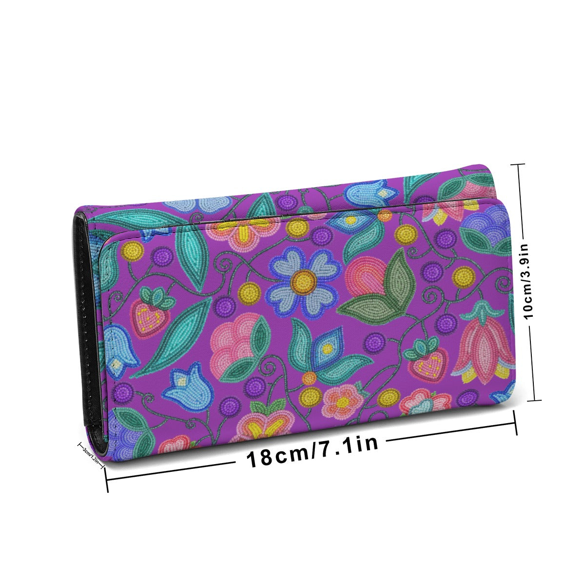 Sweet Offering Purple Foldable Wallet