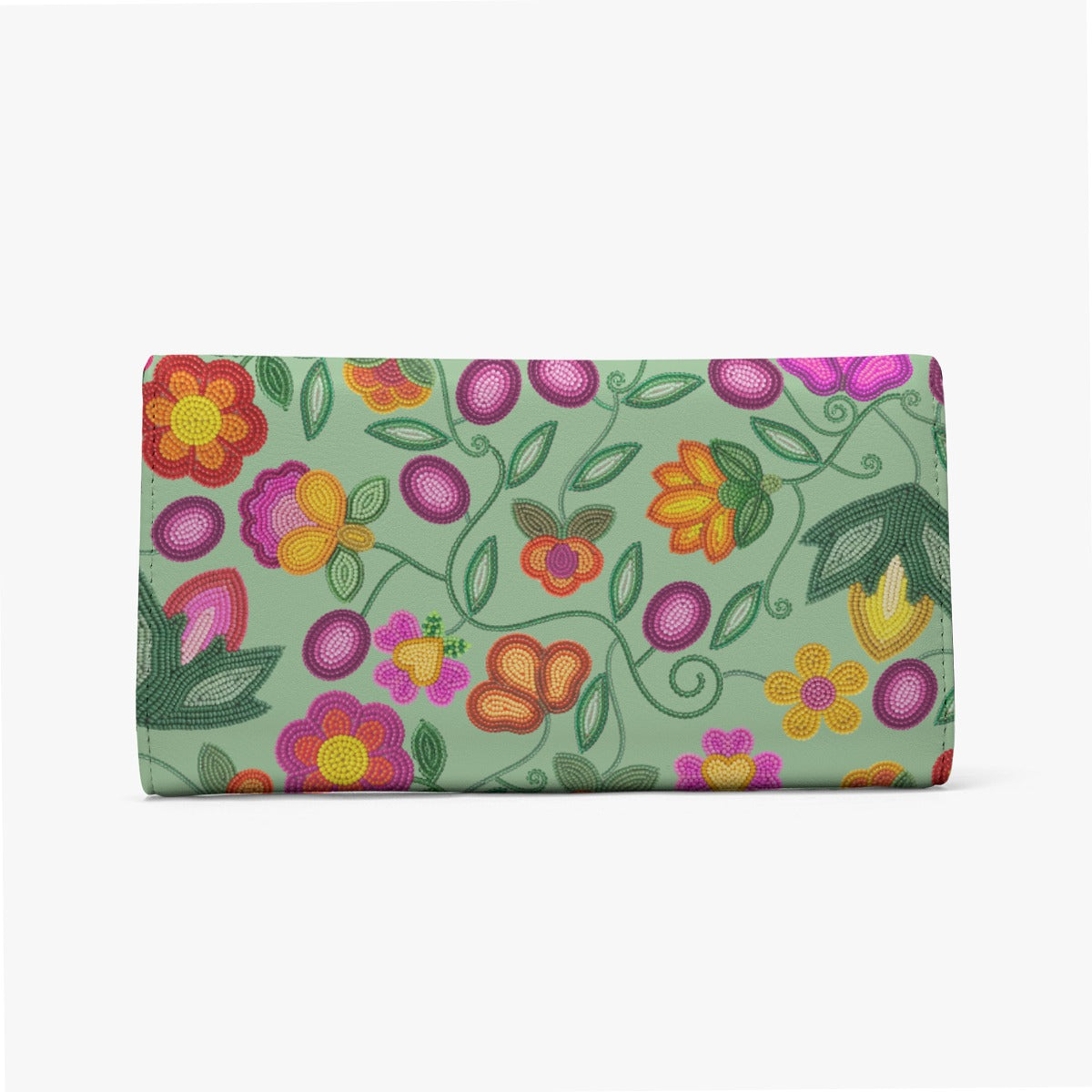 Boreal Bounty Green Foldable Wallet