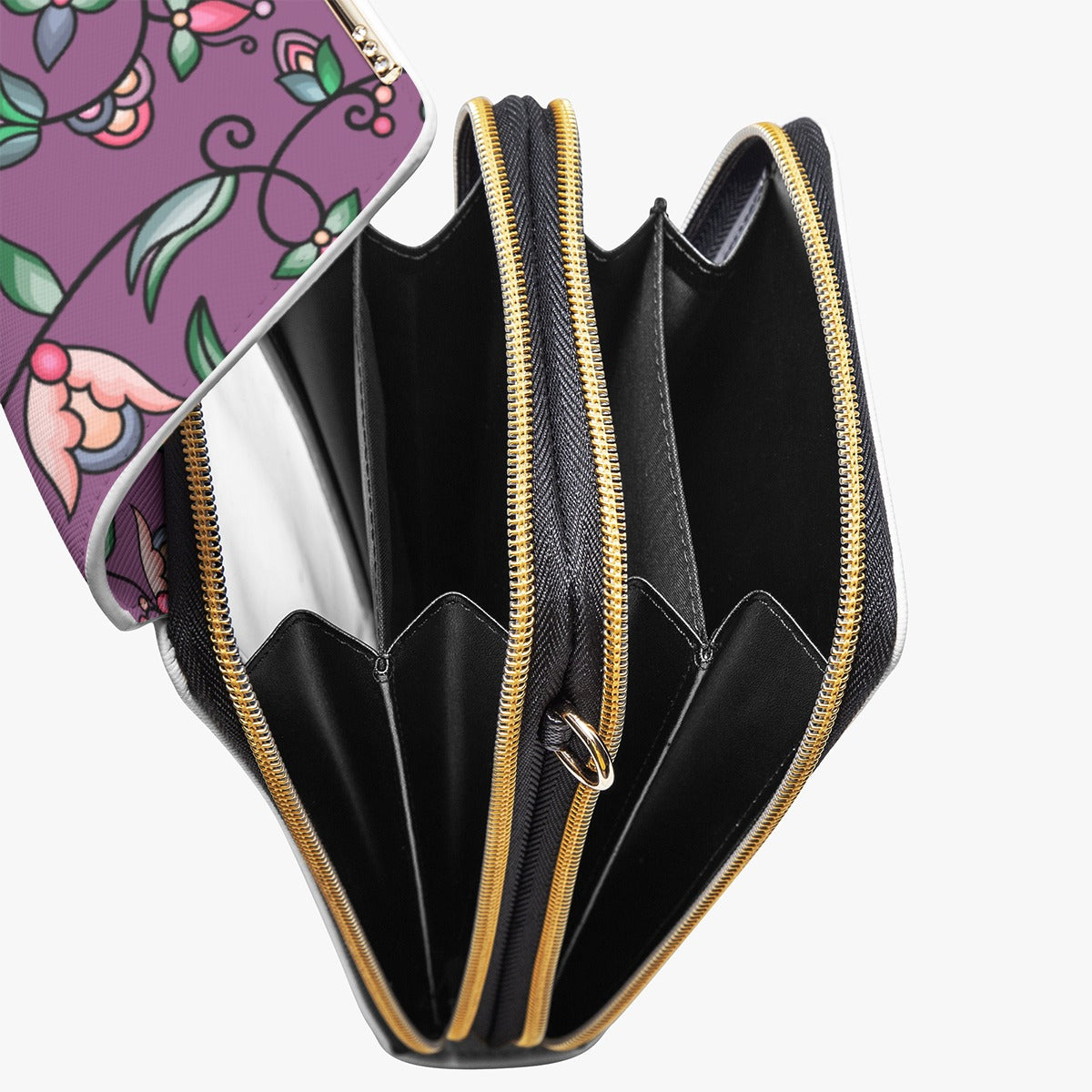 Amber Evening Garland Purple Mobile Phone Chest Bag