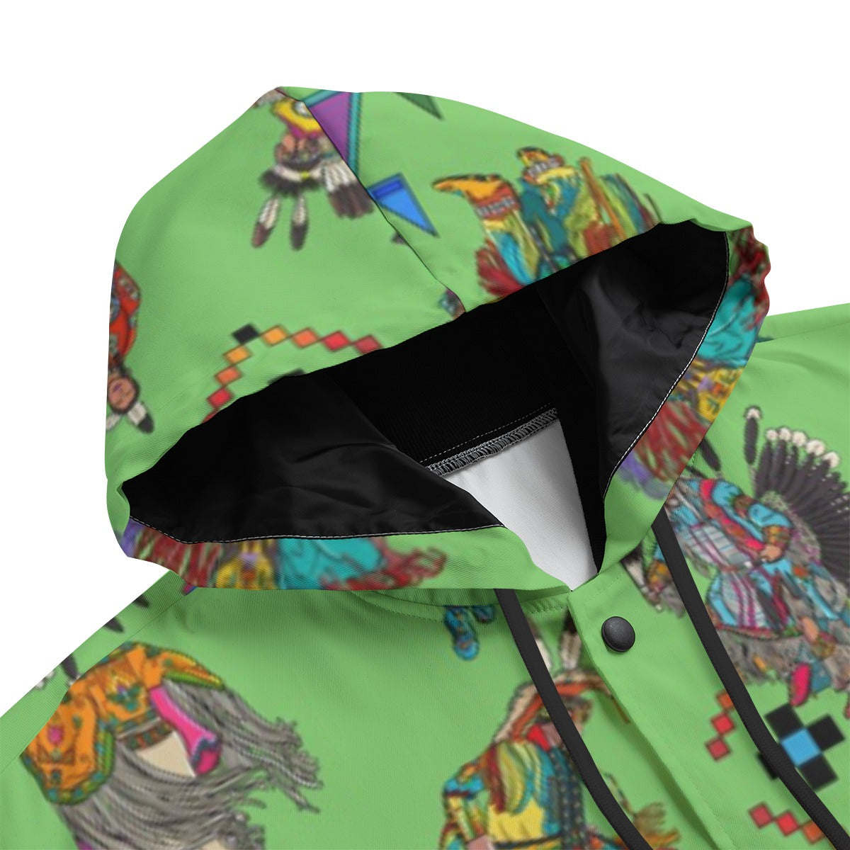 Grand Entry Dancers Grass Men's Varsity Jacket