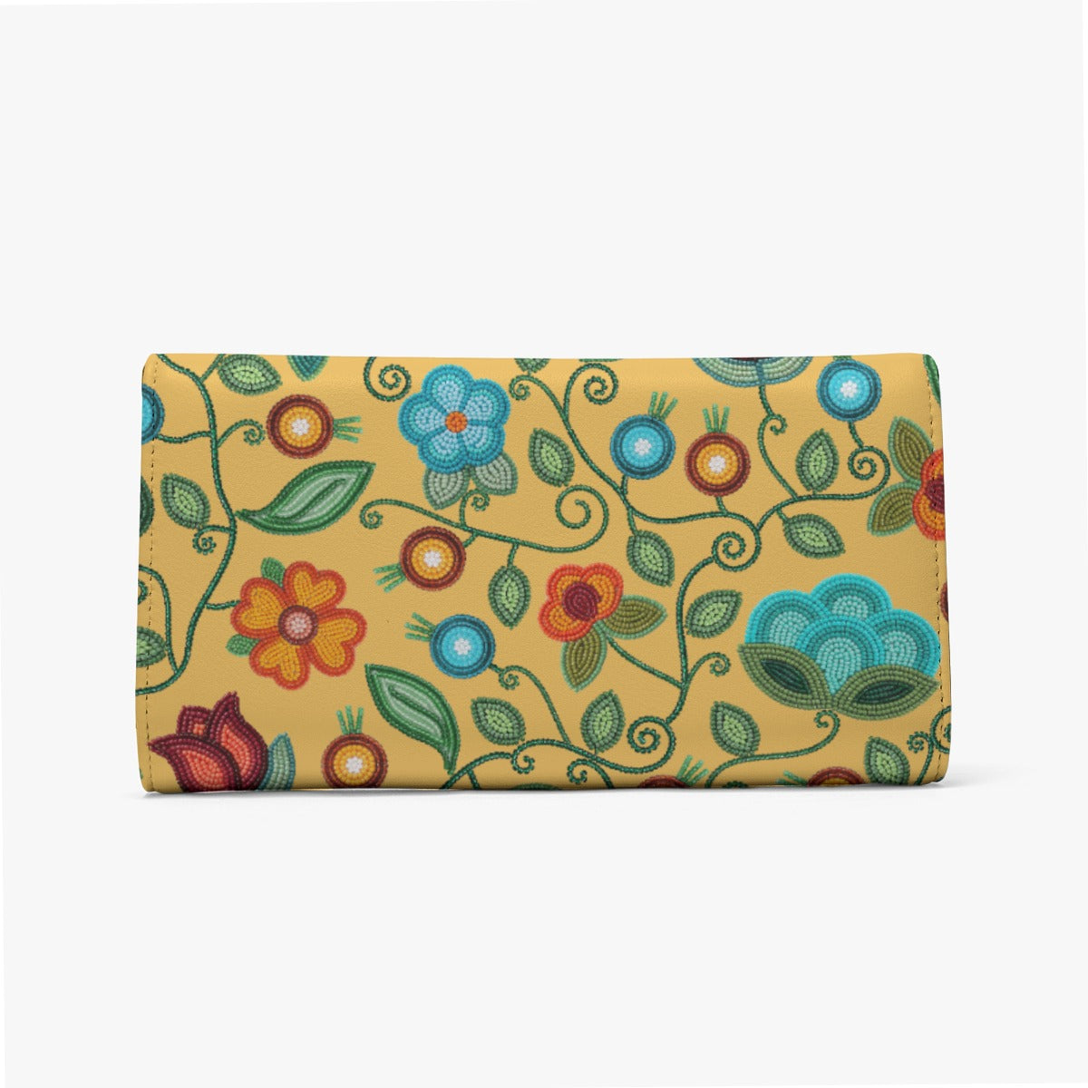 Prairie Fire Petals Honey Foldable Wallet