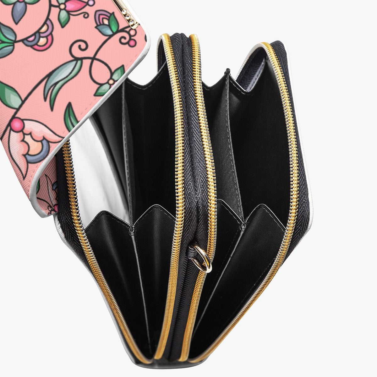 Amber Evening Garland Peach Mobile Phone Chest Bag