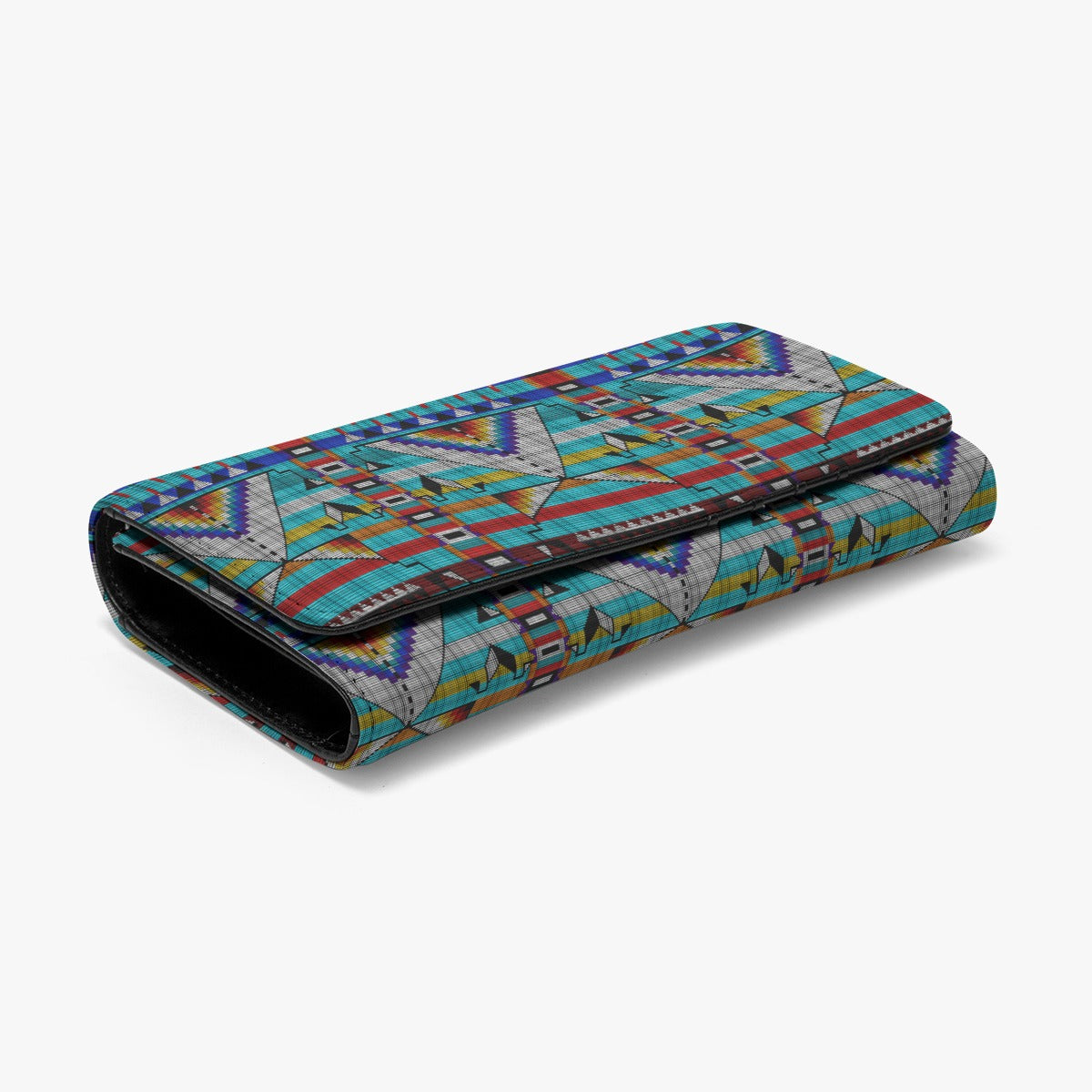 Medicine Blessing Turquoise Foldable Wallet