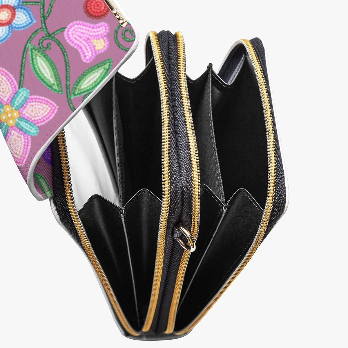 Petal Harmony Dusty Rose Mobile Phone Chest Bag