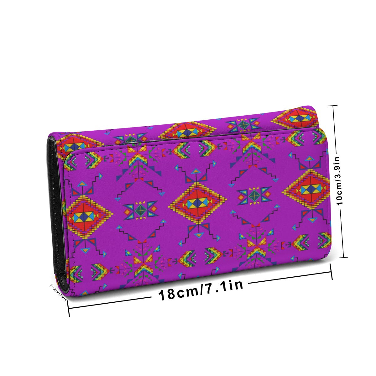 Buffalo Jump Purple Foldable Wallet