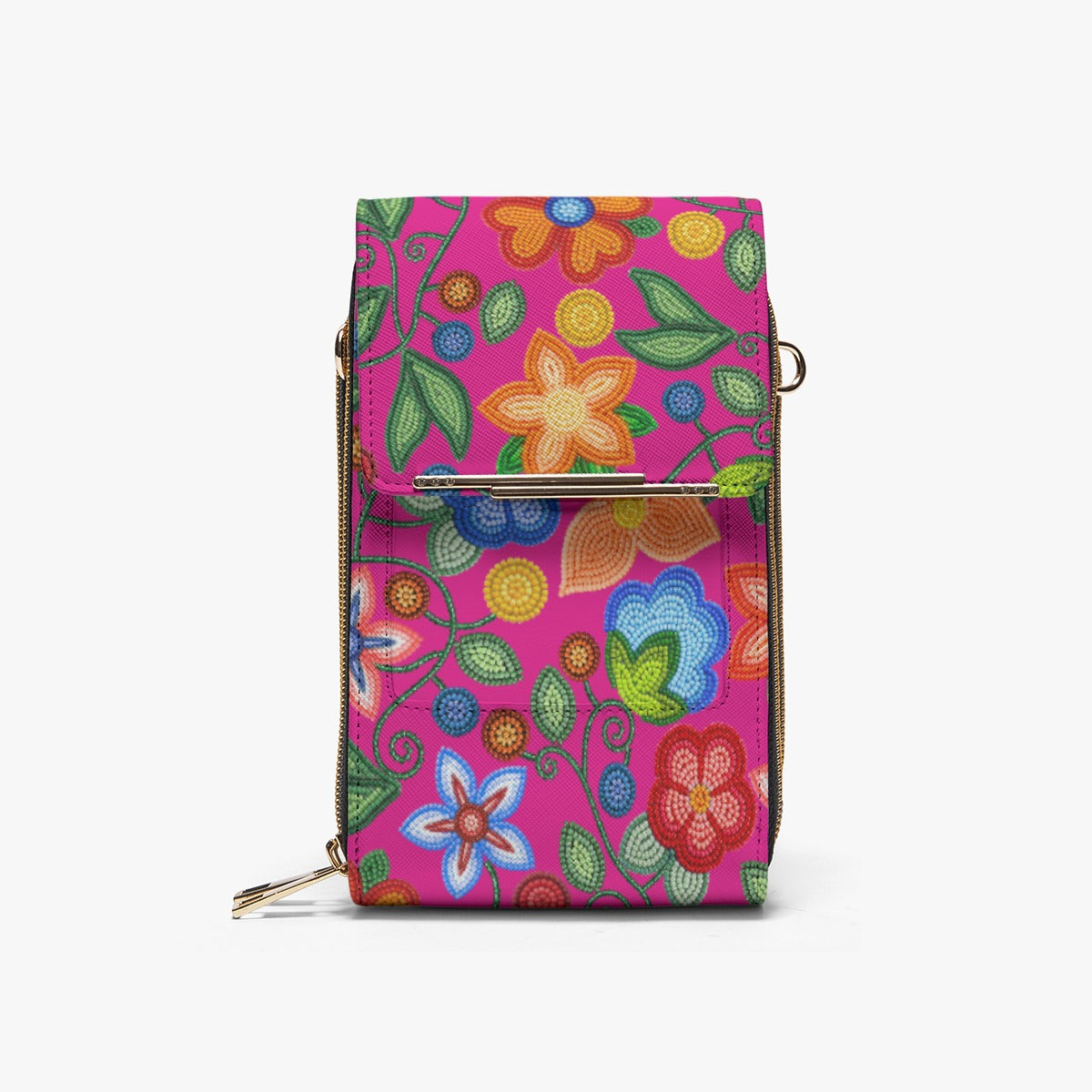 Morning Harmony Pink Mobile Phone Chest Bag