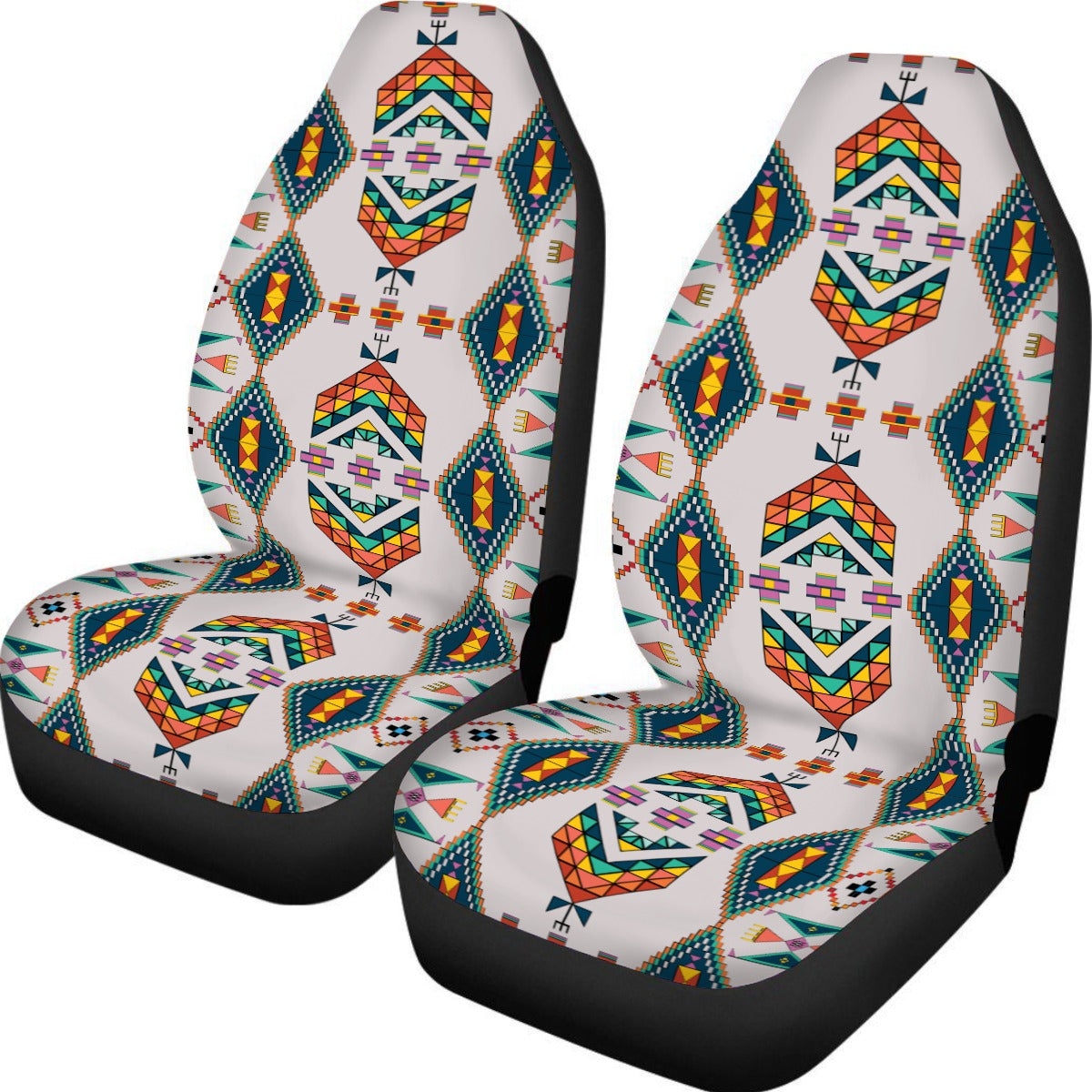 Travois Tipi Light Grey Universal Car Seat Cover With Thickened Back