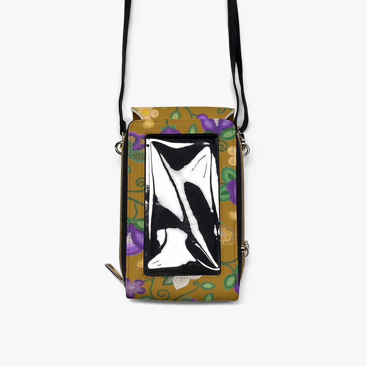 Midnight Moss Bloom Toffee Mobile Phone Chest Bag