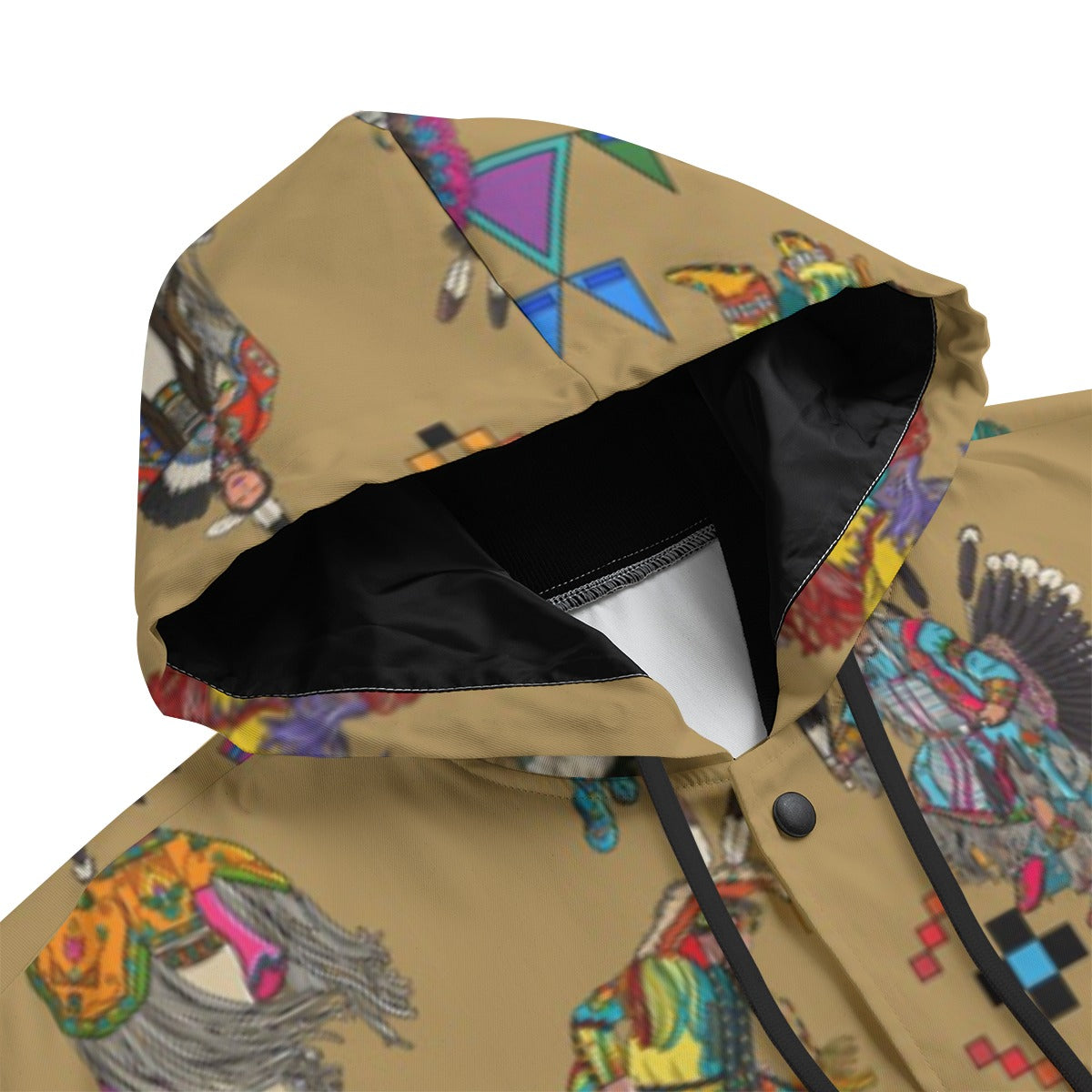 Grand Entry Dancers Earth Men's Varsity Jacket