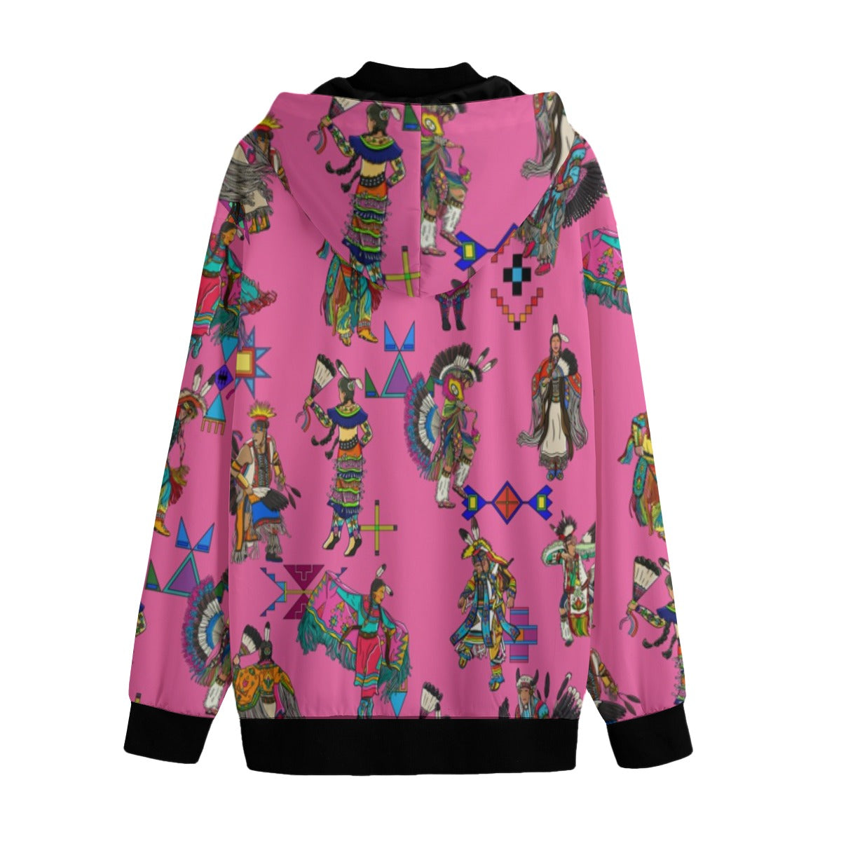 Grand Entry Dancer Pink Men's Varsity Jacket