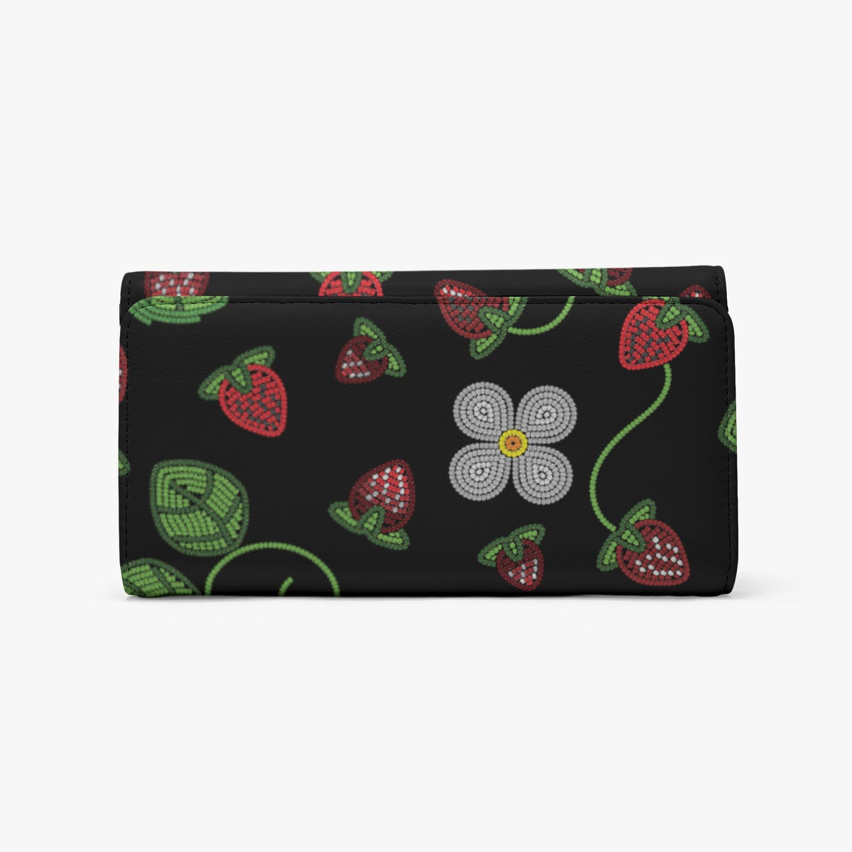 Strawberry Dreams Midnight Foldable Wallet