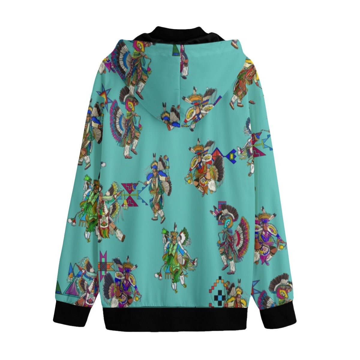 Men's Fancy Dancers Eggshell Blue Men's Varsity Jacket